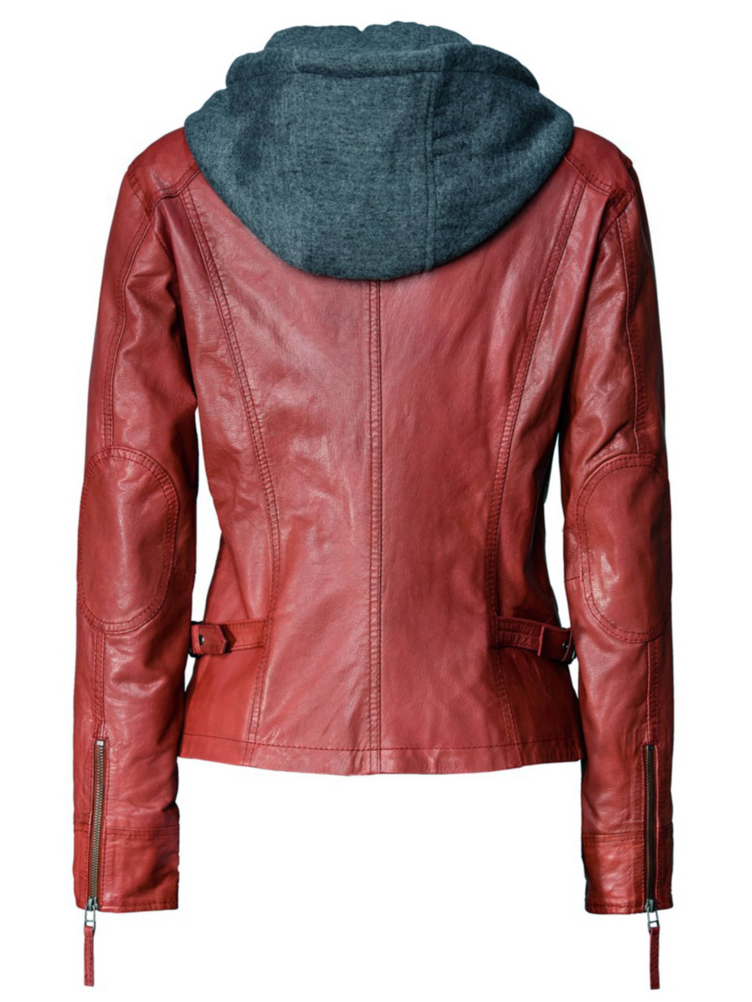 JCC Lederjacke in Rot