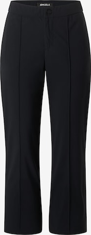 Loosefit Pantalon de sport ÆNGELS en noir : devant