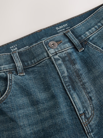 Next Úzky strih Džínsy - Modrá