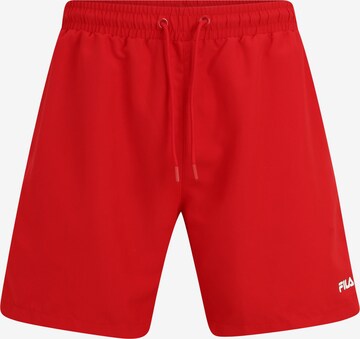 FILA Zwembroek 'SOMALIA' in Rood: voorkant