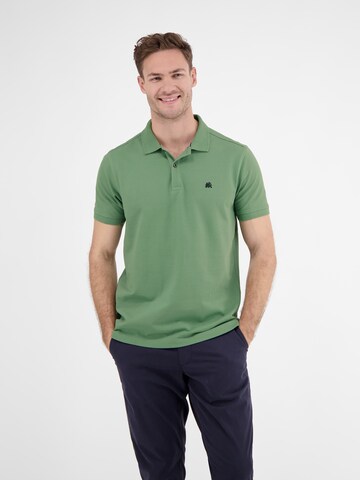 LERROS Herren Poloshirt, unifarben ' ' in Grün: Vorderseite
