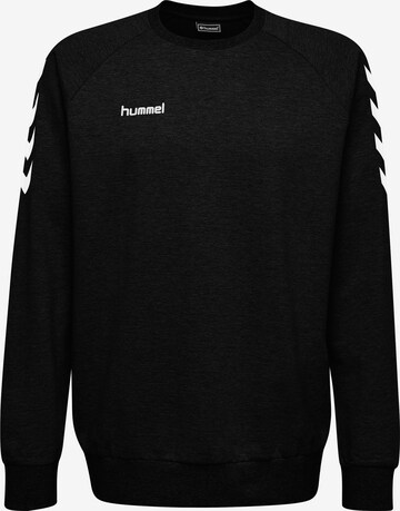 Hummel Sweatshirt in Black: front