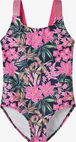 NAME IT Uimapuku 'NKFZERIA' värissä sininen: etupuoli