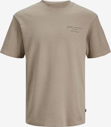 JACK & JONES Shirt 'SANCHEZ' in Brown: front