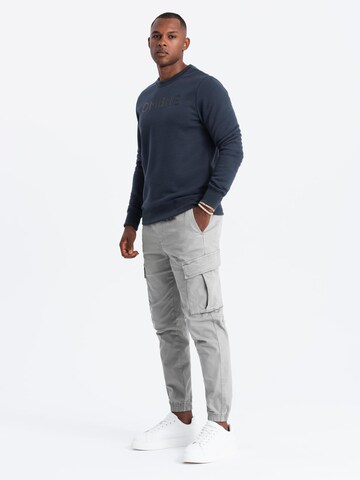 Ombre Sweatshirt i blå
