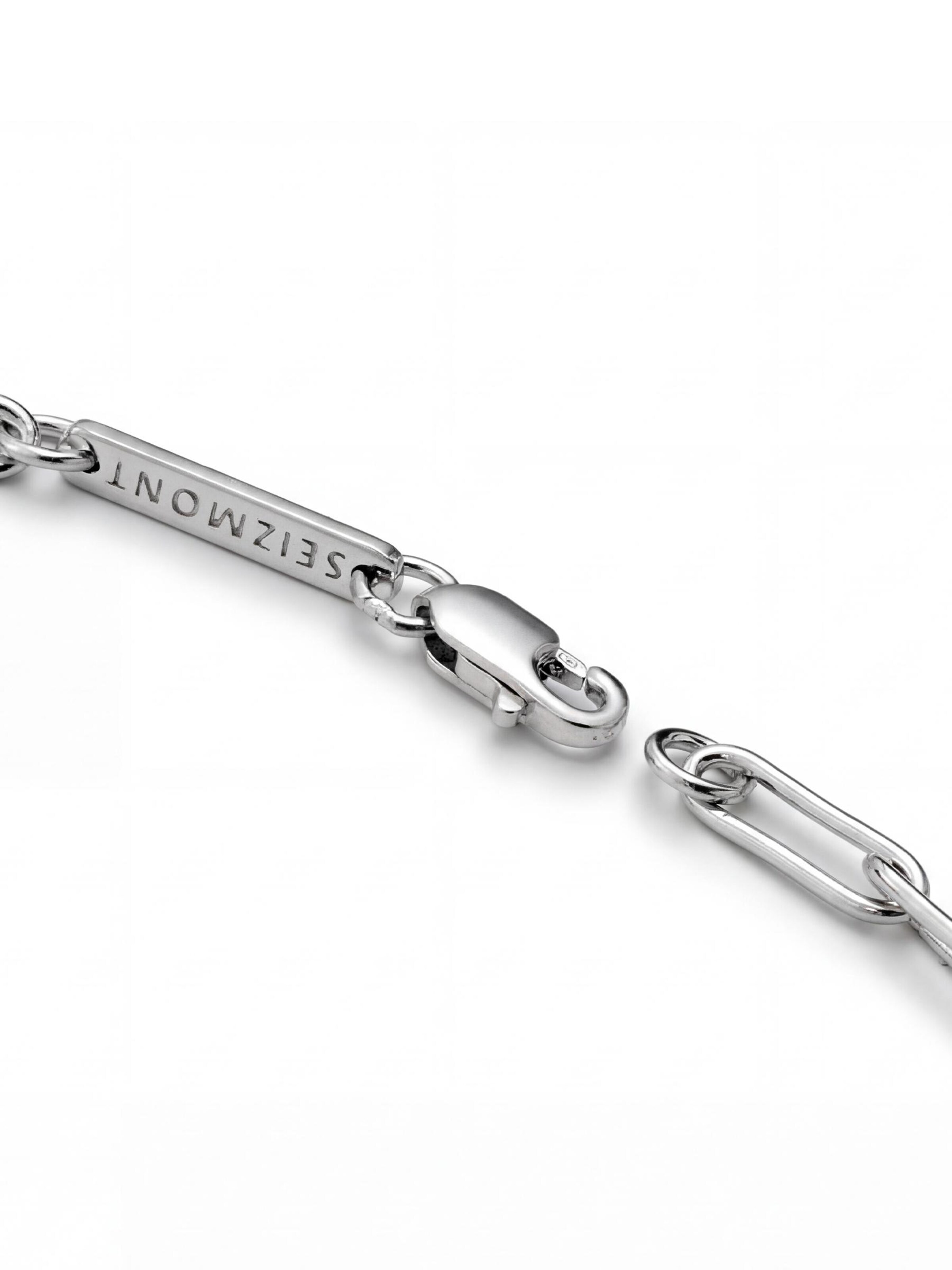 Seizmont Bracelet 'New Classics' in Silver: front