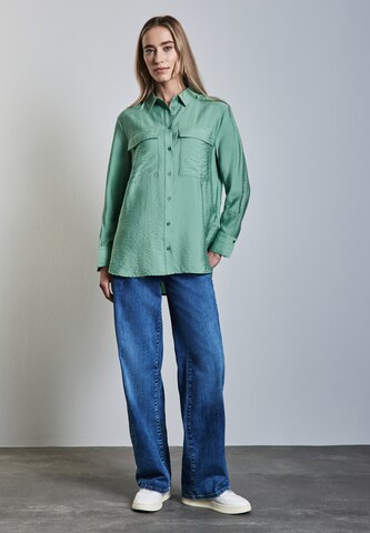 STREET ONE Bluse in Grün