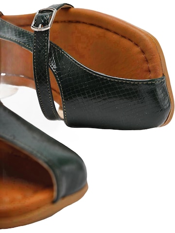 Limoya - Sandalias 'Almina' en verde