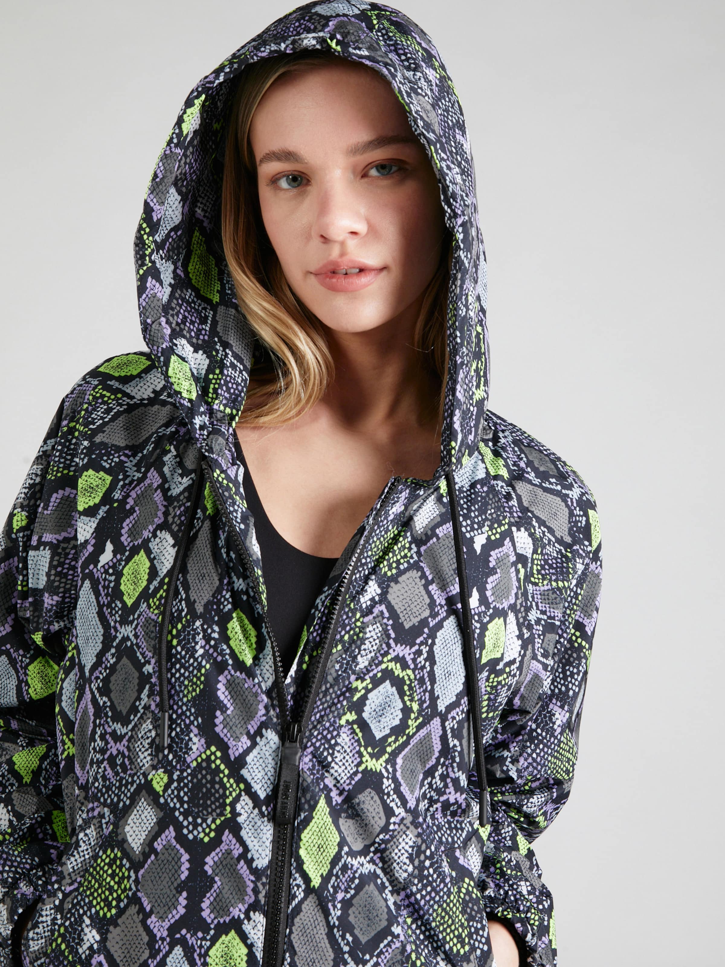 DKNY Performance Athletic Jacket in Grey Dark Grey ABOUT YOU