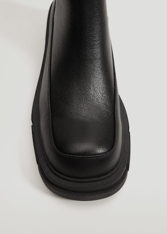 MANGO Chelsea Boots 'dent' in Black