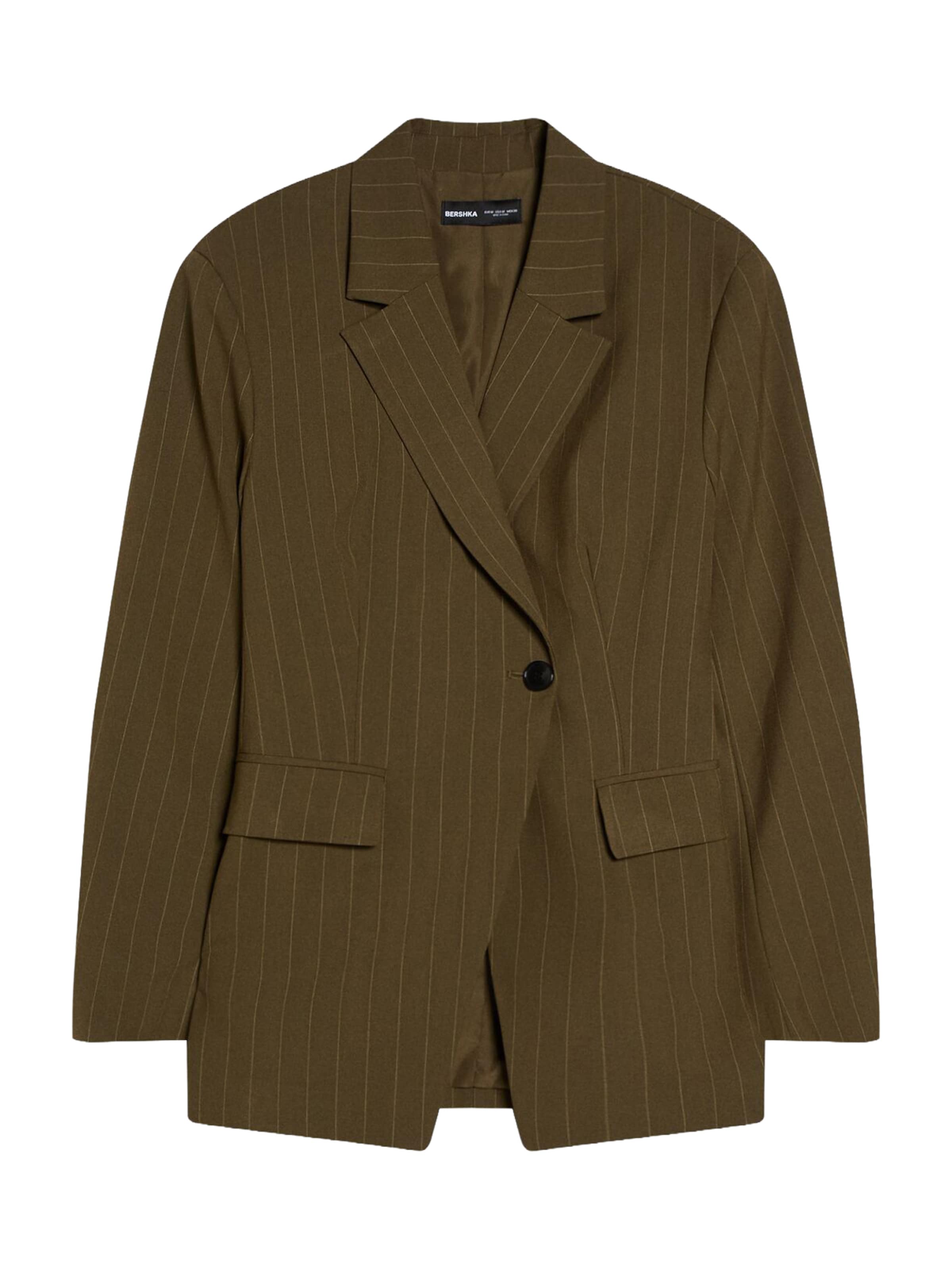 Bershka Blazer i beige / khaki, Produktvisning