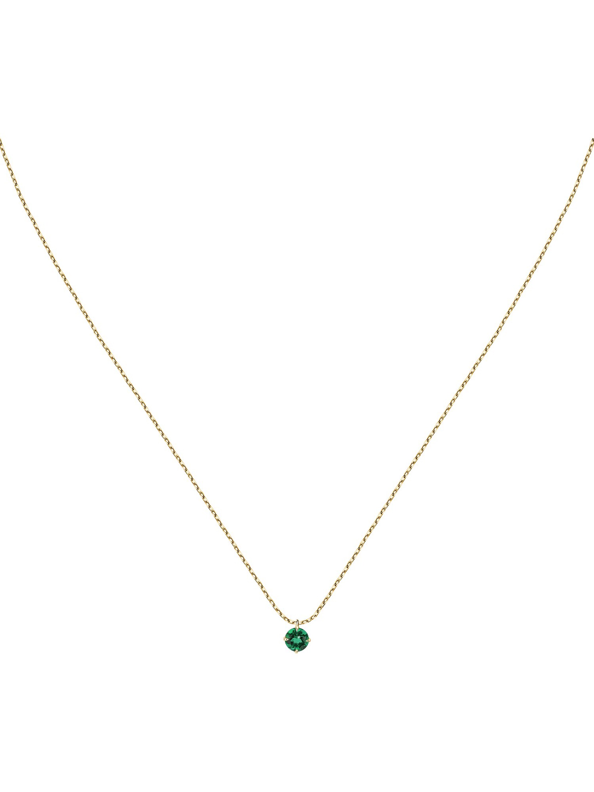 Live Diamond Kette in Gold: Vorderseite