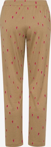 Hanro Pyjamahose in Braun