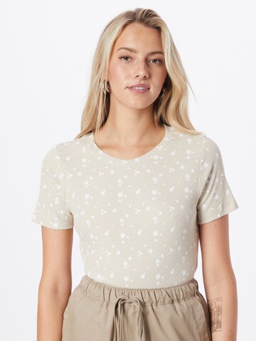Stitch and Soul Shirt in Beige: front