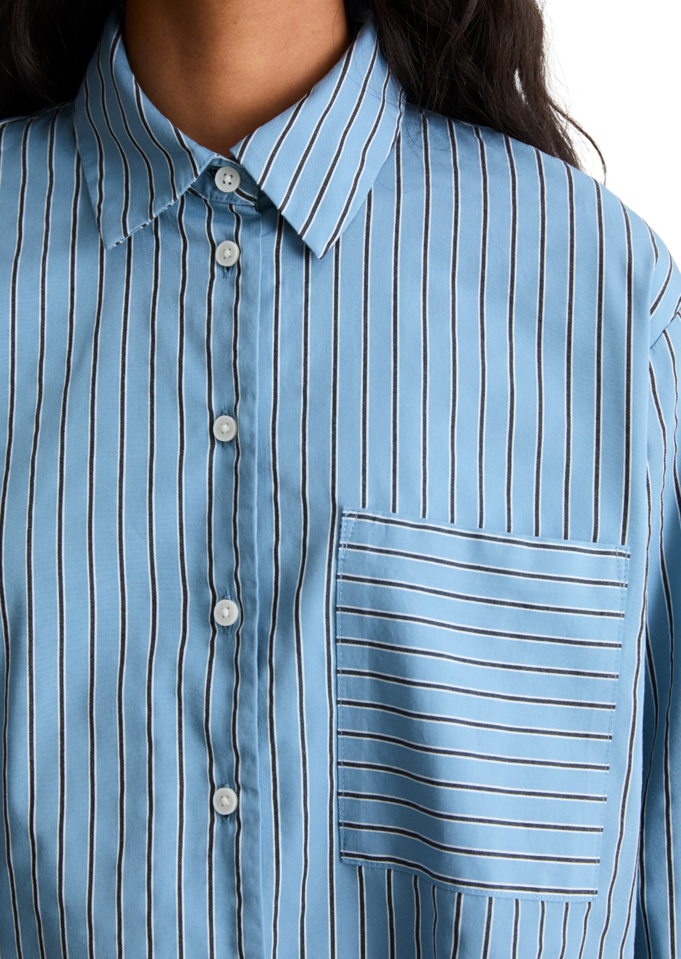 Marc O'Polo DENIM Blouse in Blauw