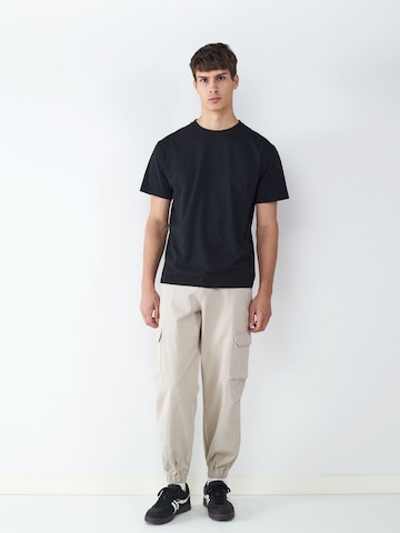 BALMOHK Tapered Gargohousut värissä beige