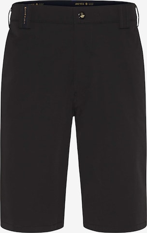 MEYER Slim fit Workout Pants in Black: front