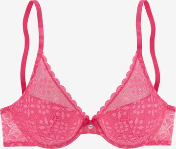 Reggiseno di s.Oliver in rosa: frontale