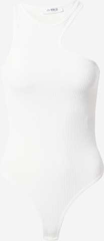 Body a maglietta 'SILANA' di 4th & Reckless in bianco: frontale