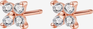 Boucles d'oreilles 'Daisy' Hey Happiness en or : devant
