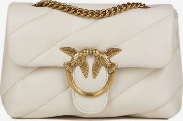 Borsa a tracolla 'Mini Love Puff Crossbody Bag' di PINKO in bianco: frontale