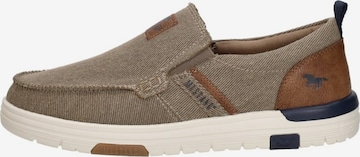 MUSTANG Slipper 'Sneakers Laag' in Beige: Vorderseite