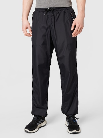 Tapered Pantaloni sport 'PORTAS' de la Rukka pe negru: față