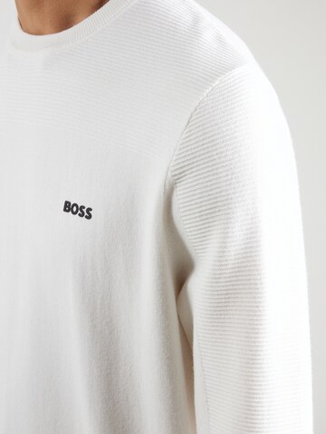 BOSS - Pullover 'Momentum' em branco