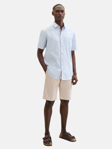 TOM TAILOR Regular Fit Hemd in Blau