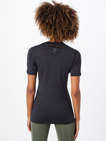 Hummel Sportshirt in Schwarz