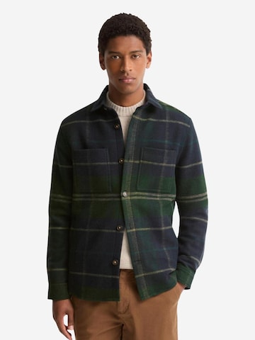 Barbour Tussenjas in Blauw: voorkant