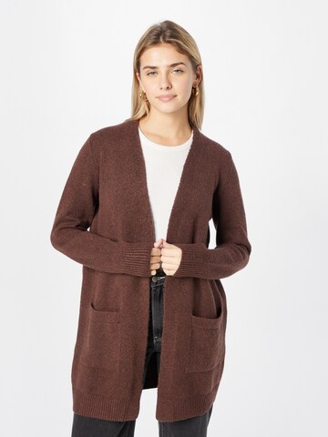 GAP Knit Cardigan in Brown: front