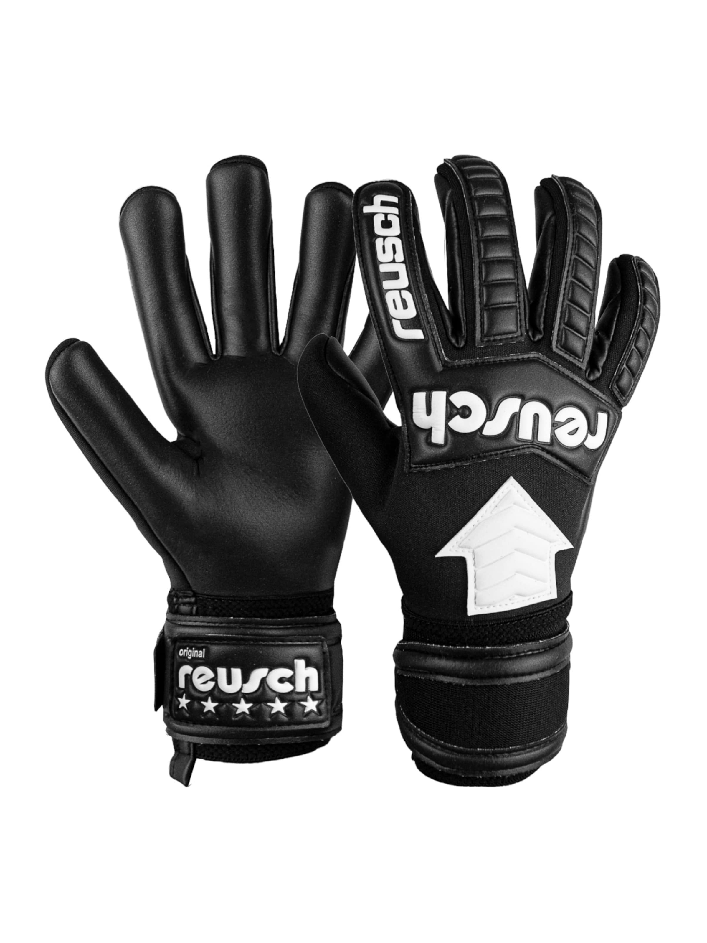 Guanti sportivi di REUSCH in nero: frontale