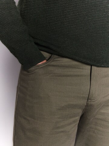 Next Обычный Брюки-чинос в Зеленый