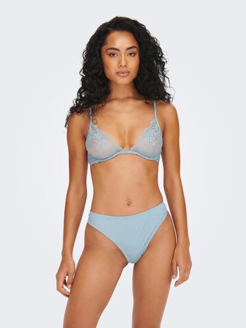ONLY Triangle Bra 'Willow' in Blue