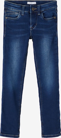 NAME IT Slimfit Jeans 'Theo' in Blau: predná strana