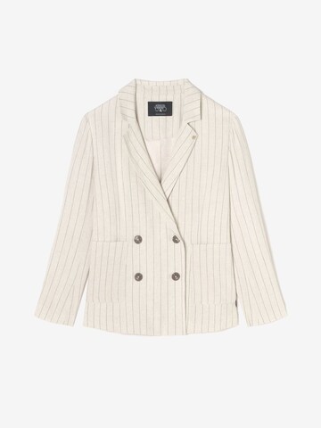 Le Temps Des Cerises Blazer 'Merida' in Beige: front