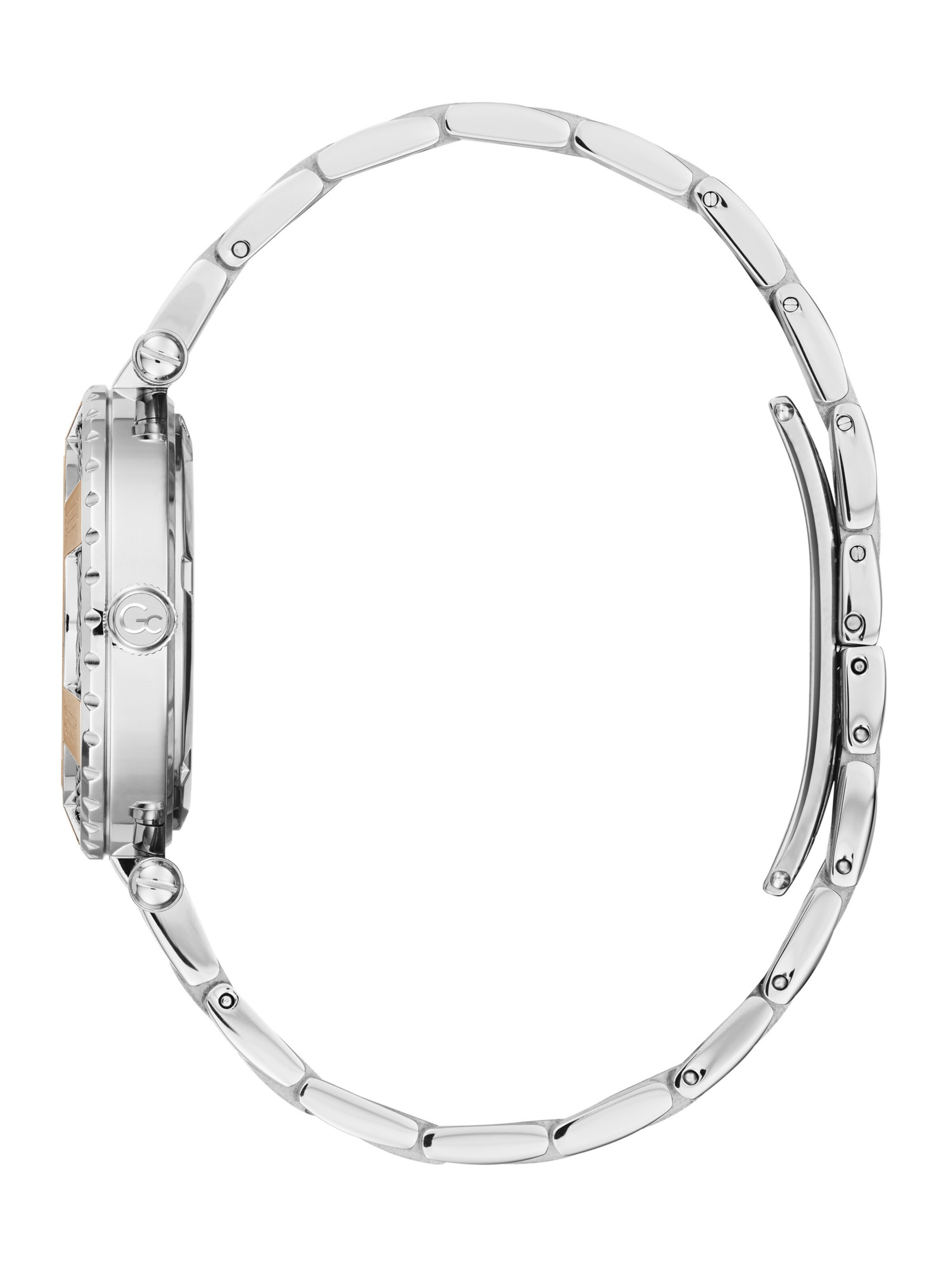 Gc Analogt ur 'Diver Cable' i sølv