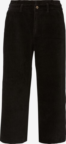 Wide Leg Pantalon s.Oliver en noir : devant