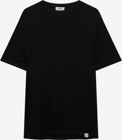 Pull&Bear T-Shirt en noir, Vue avec produit