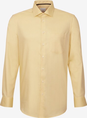 SEIDENSTICKER Společenská košile – žlutá: přední strana