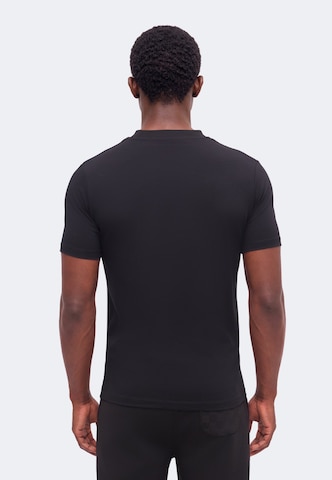 Maglietta 'Essential' di Karl Lagerfeld in nero: dietro