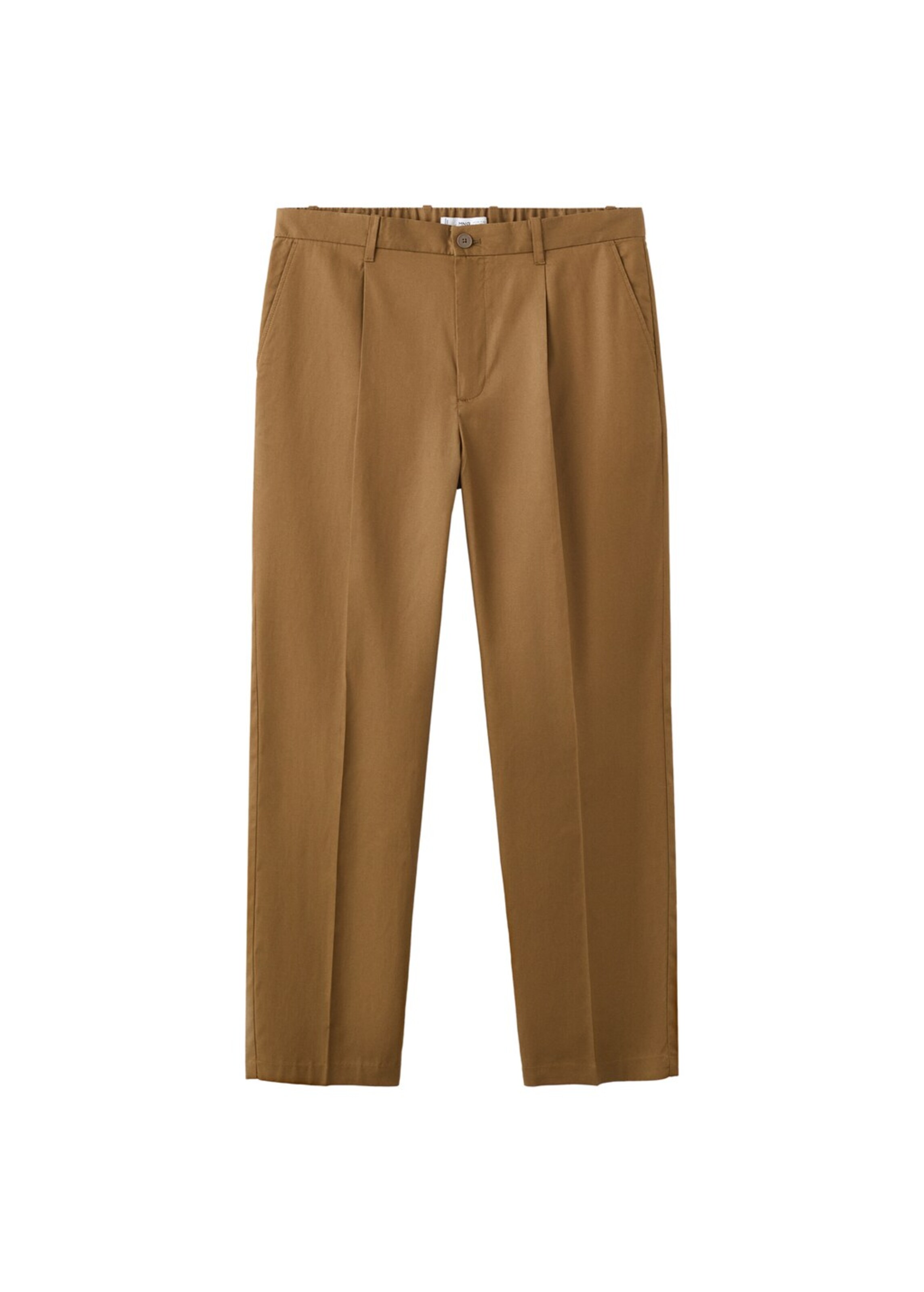 MANGO MAN Hose 'Lighter' in Braun: Vorderseite