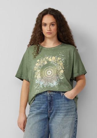 QS Shirt in Green: front