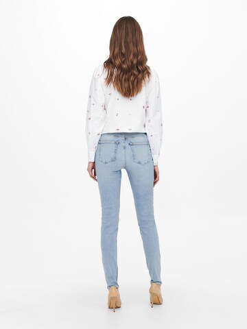 JDY Skinny Jeans 'Erica' in Blauw