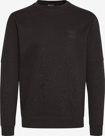 INDICODE JEANS Sweatshirt 'Albix' in Zwart: voorkant