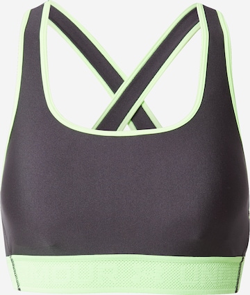 UNDER ARMOUR Bustier Sport-BH in Schwarz: predná strana