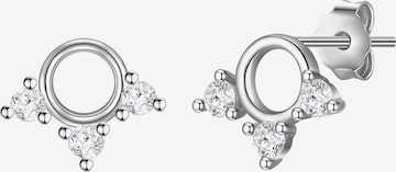 Boucles d'oreilles Glanzstücke München en argent : devant