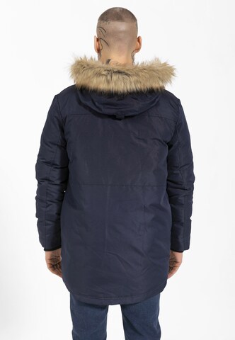 Veste d’hiver Jimmy Sanders en bleu