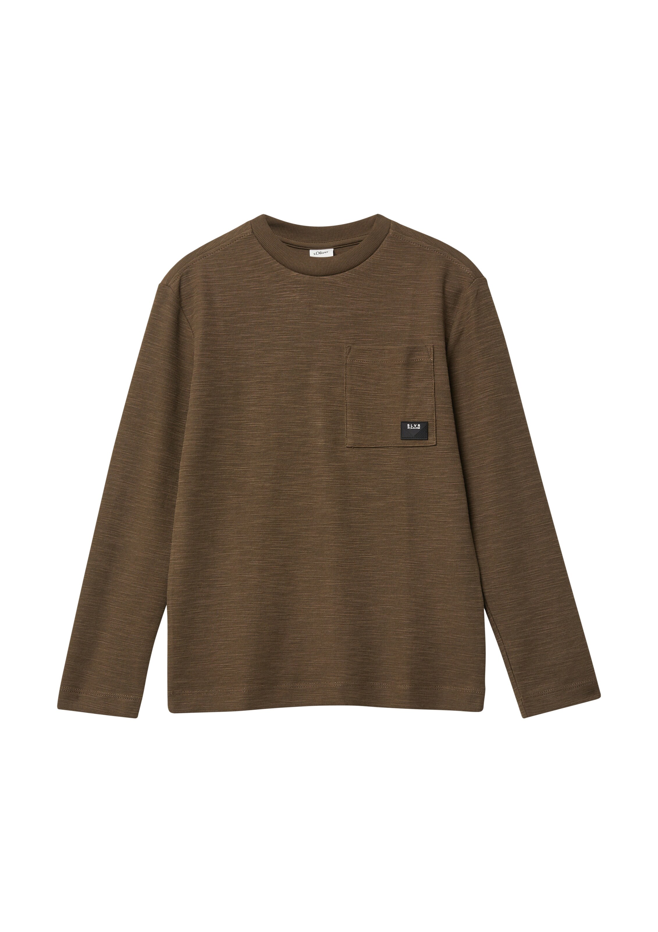 s.Oliver Shirt in Braun: Vorderseite